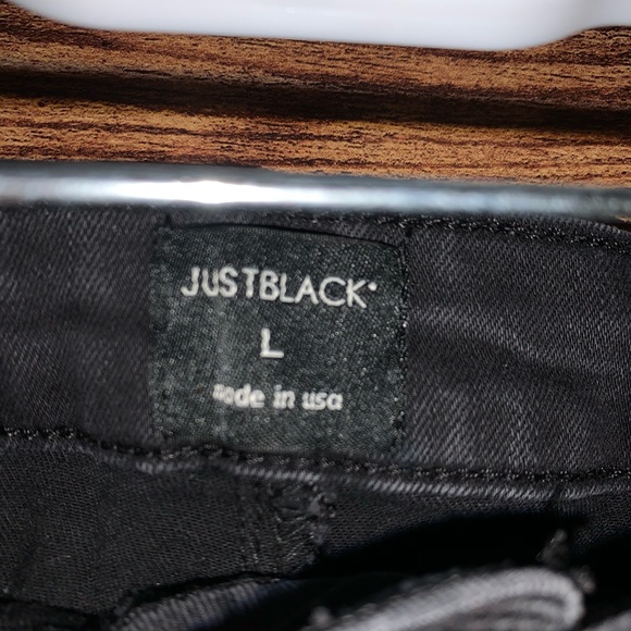 black Jean Skirt - Picture 2 of 4